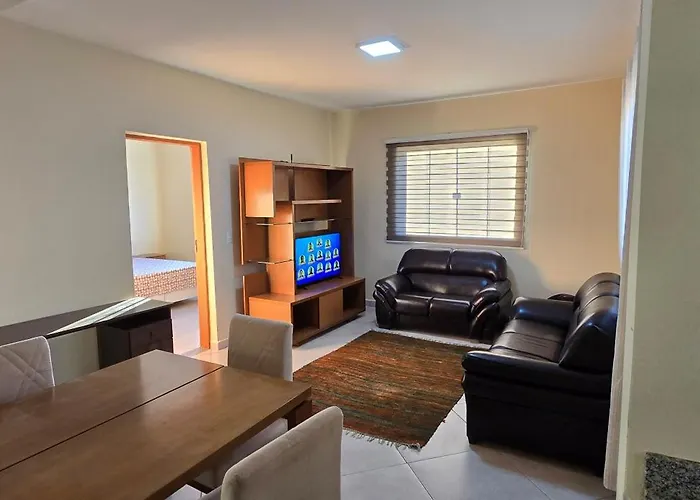 Apartamento Mobiliado Com Vista Da Linda Serra Mantiqueira